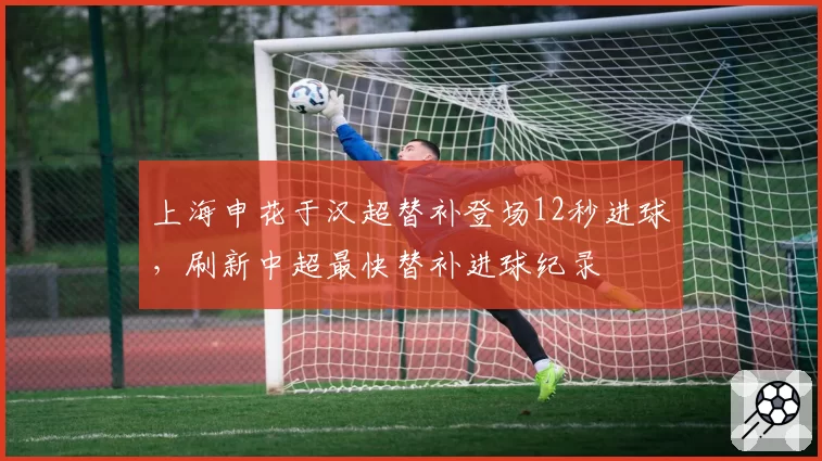 上海申花于汉超替补登场12秒进球，刷新中超最快替补进球纪录