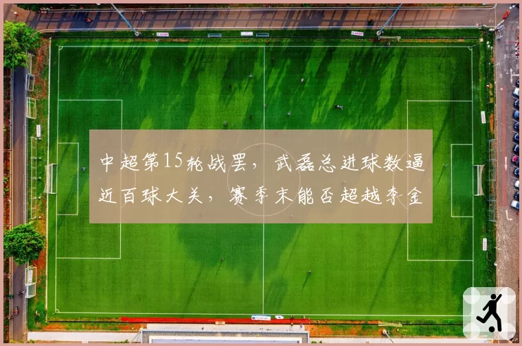中超第15轮战罢，武磊总进球数逼近百球大关，赛季末能否超越李金羽纪录？